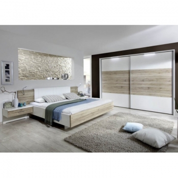 ARIZONA Schlafzimmer Set Vorschlag-11 in santana Eiche von Wiemann